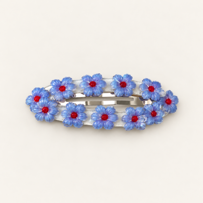Orynessa Blue Blossom Barrette