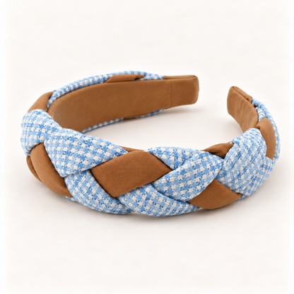 Orynessa Sky & Caramel Braided Headband