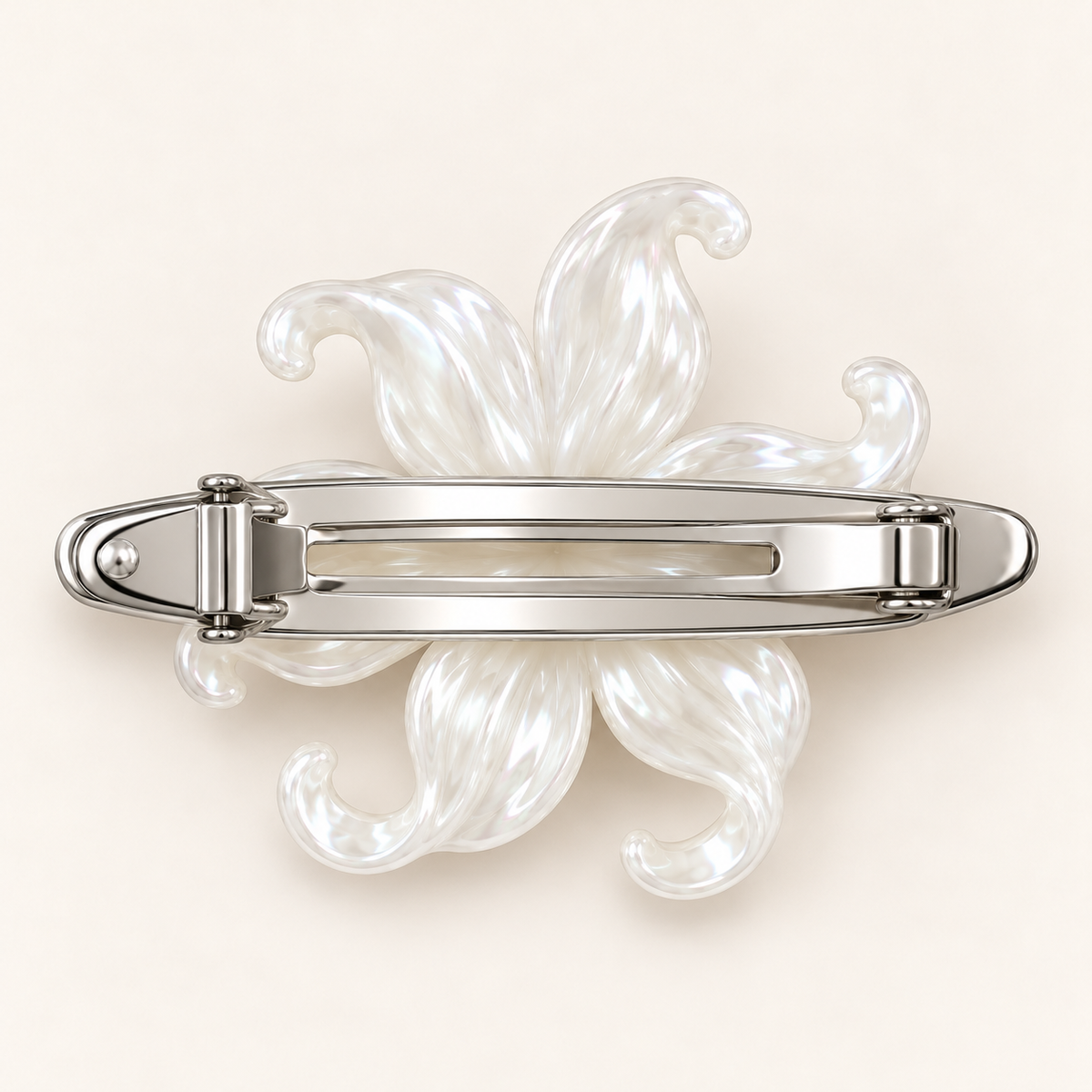 Orynessa Celestial Pearl Flower Barrette