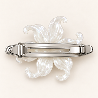 Orynessa Celestial Pearl Flower Barrette