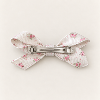 Orynessa Rosalie Floral Bow Barrette