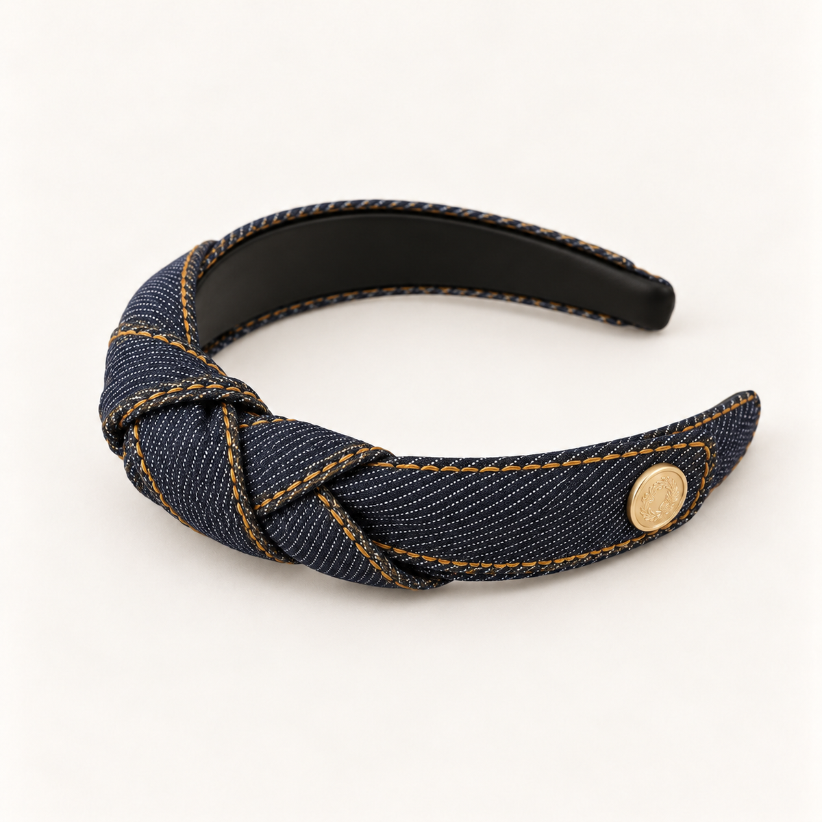 Orynessa Denim Knot Headband