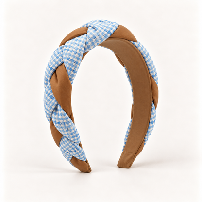 Orynessa Sky & Caramel Braided Headband