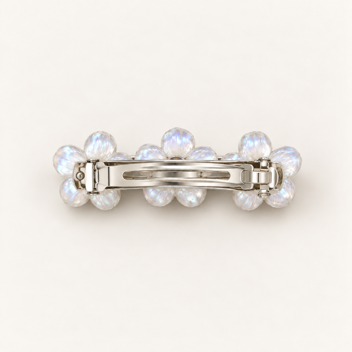 Orynessa Pearl Blossom Crystal Barrette